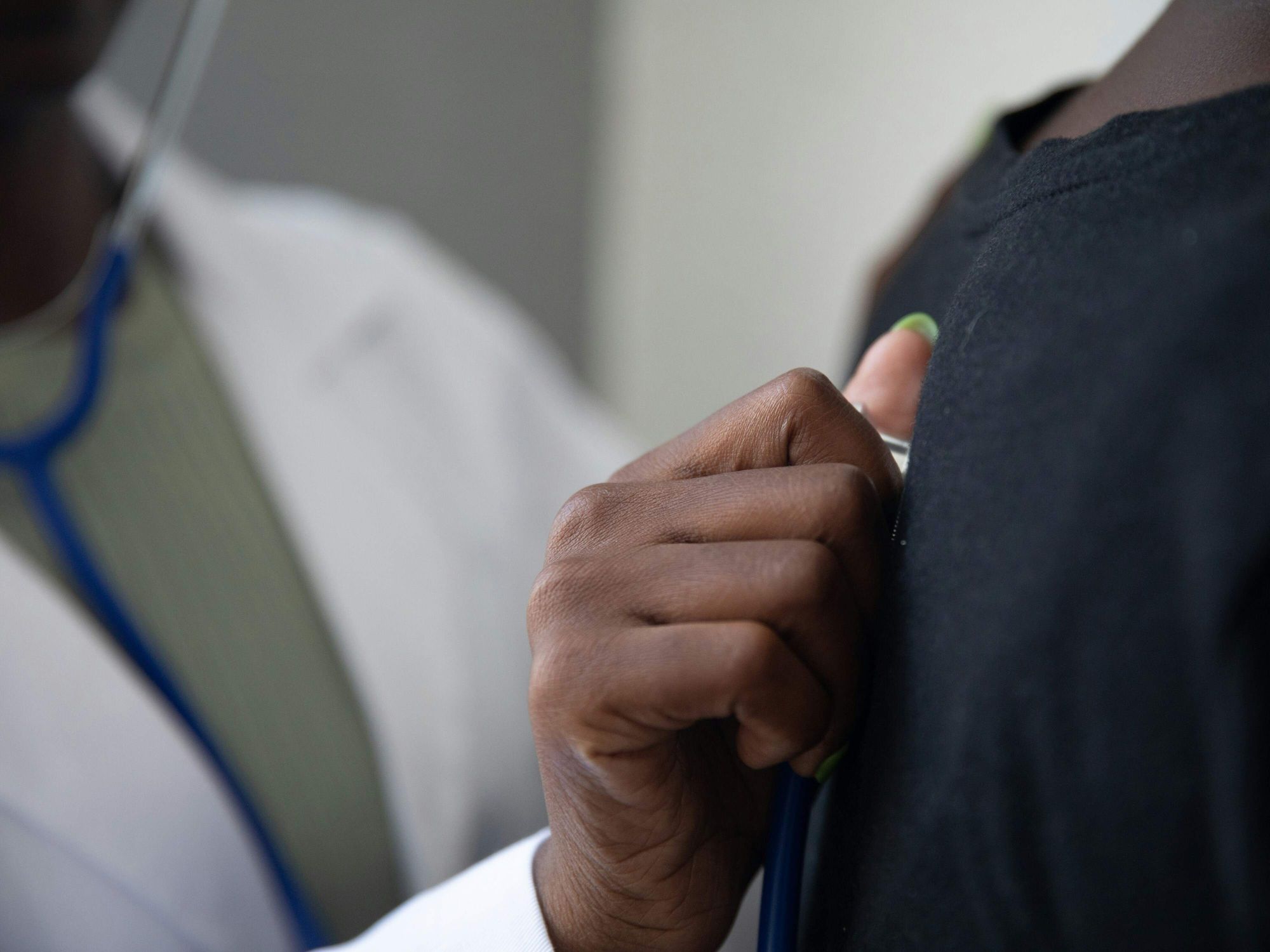 Doctor with stethoscope