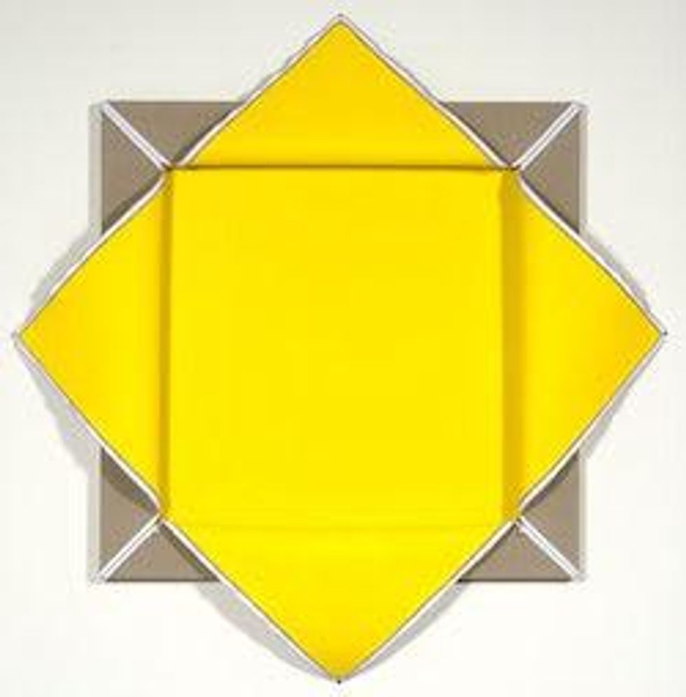 Donald Moffett piece at The Blanton