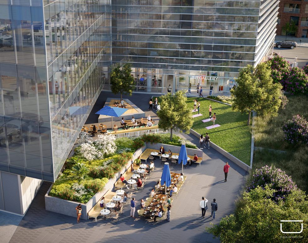 Dorf Austin garden plaza