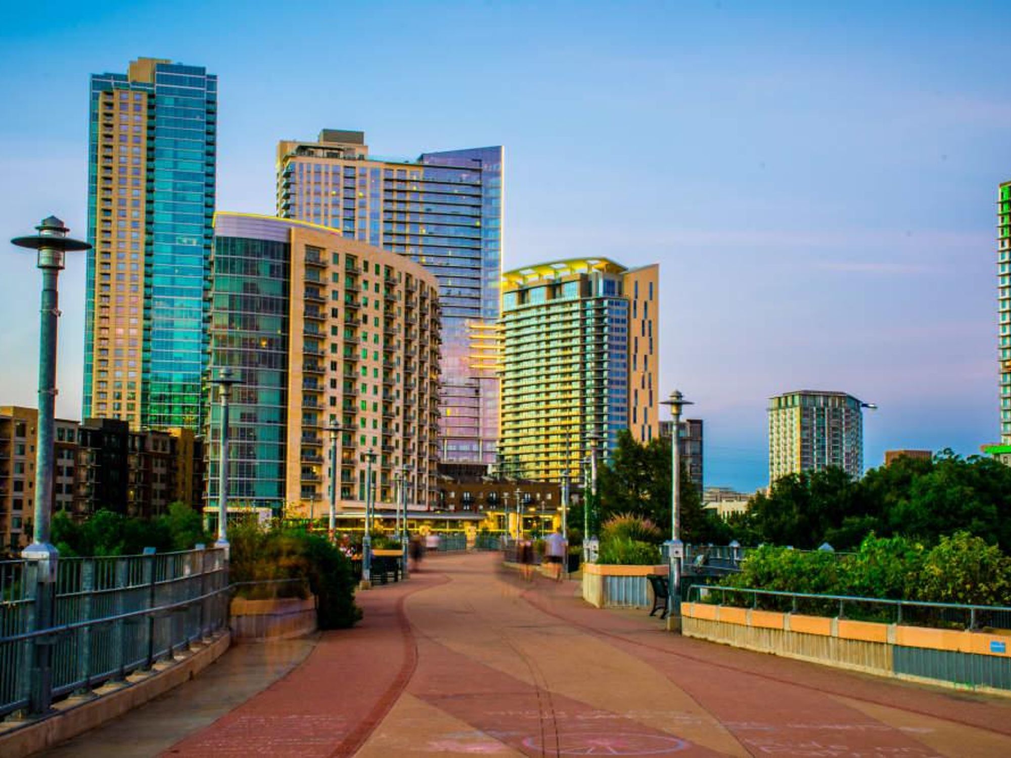Downtown Austin apartments skyline