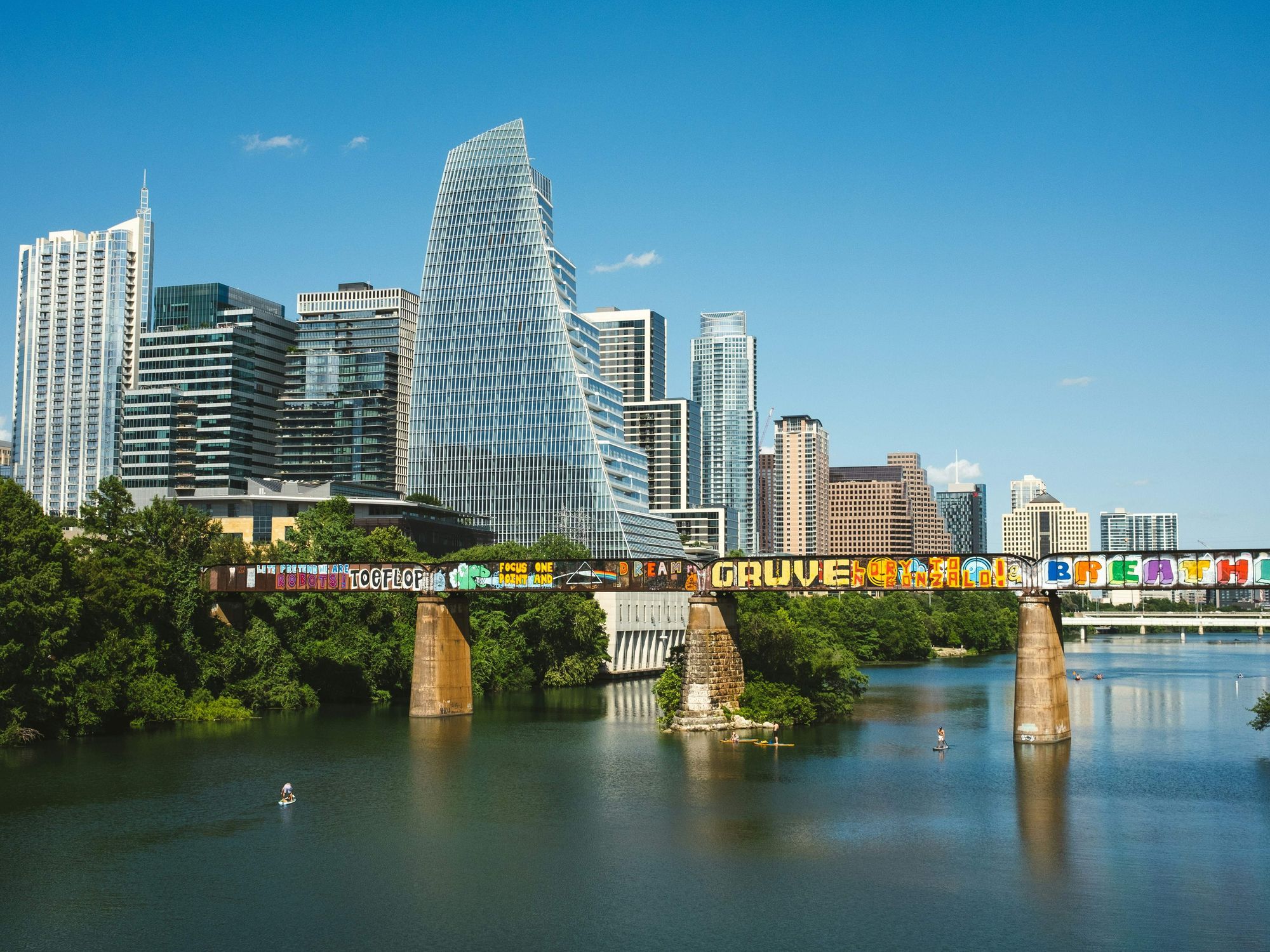 Downtown Austin skyline cropped 4x3