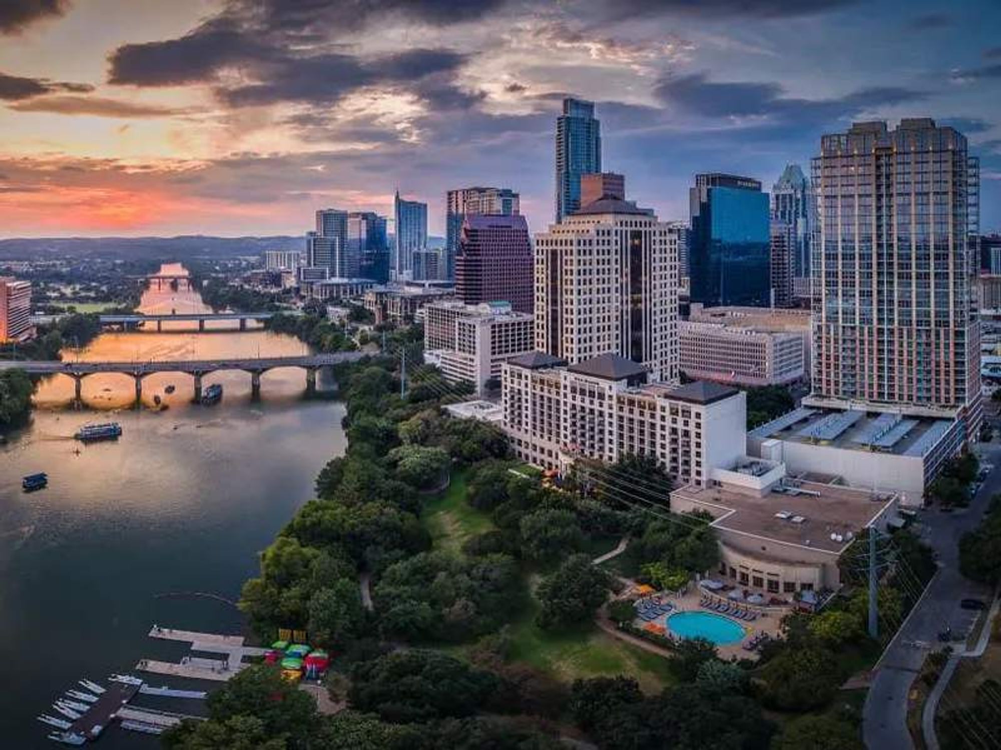 Downtown Austin skyline