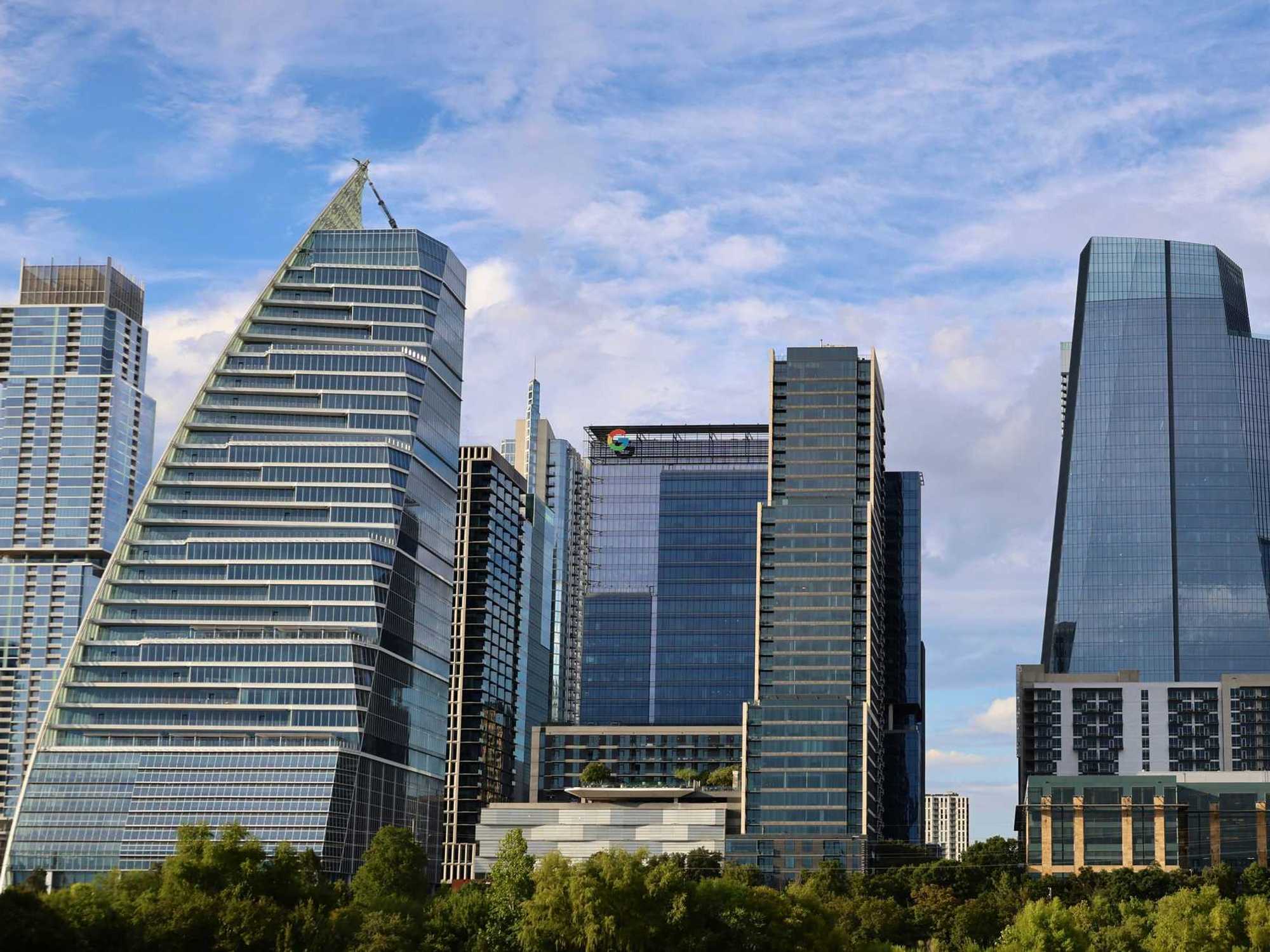 Downtown Austin skyscrapers