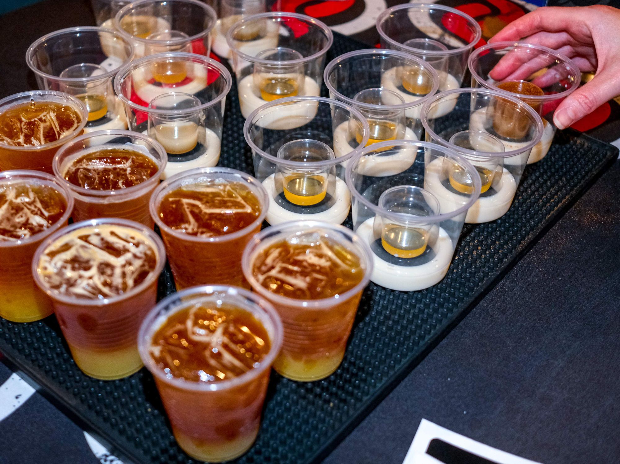 Drinks at 2023 Austin Coffee Festival