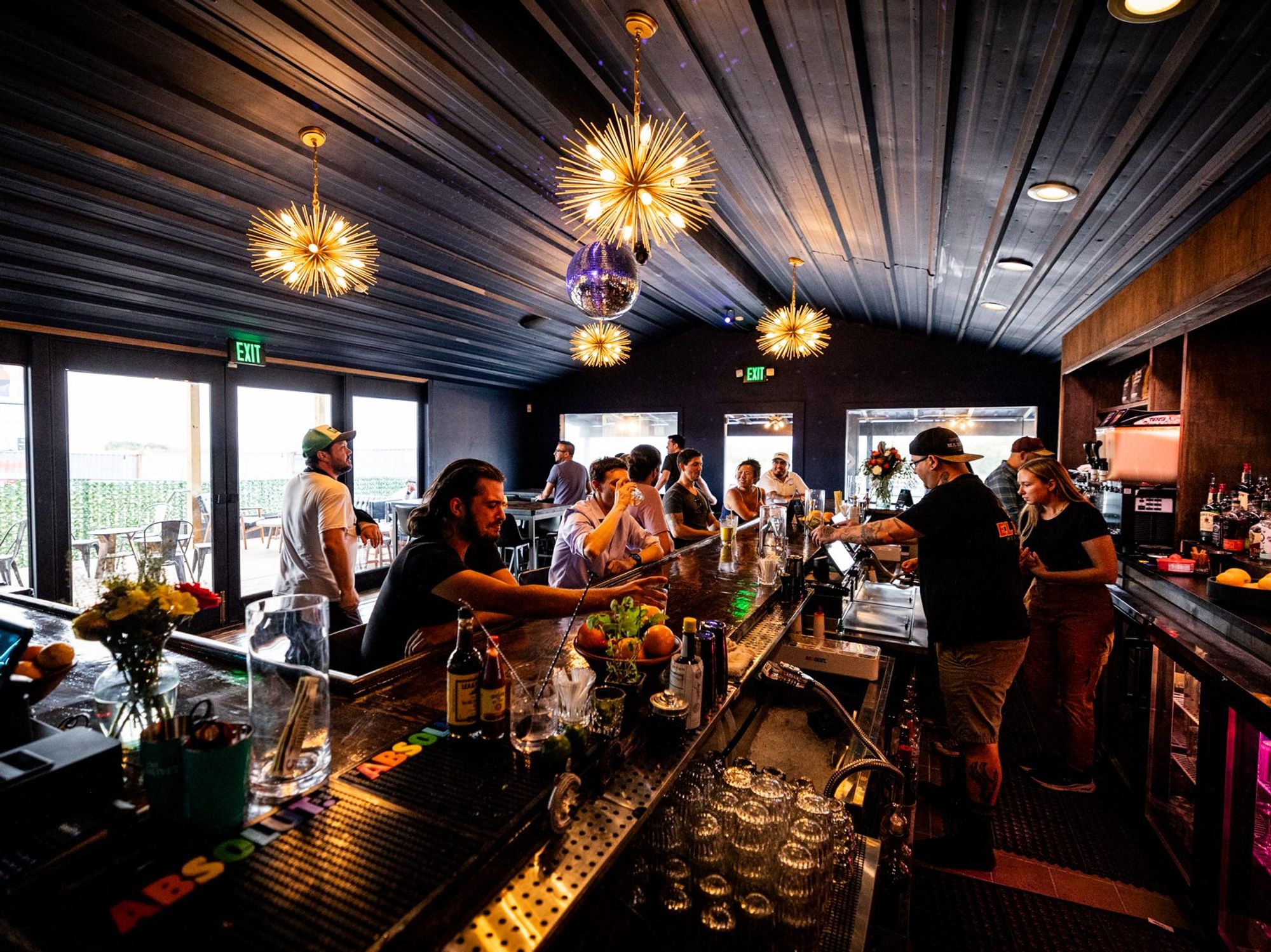 Drinks Backyard Austin interior