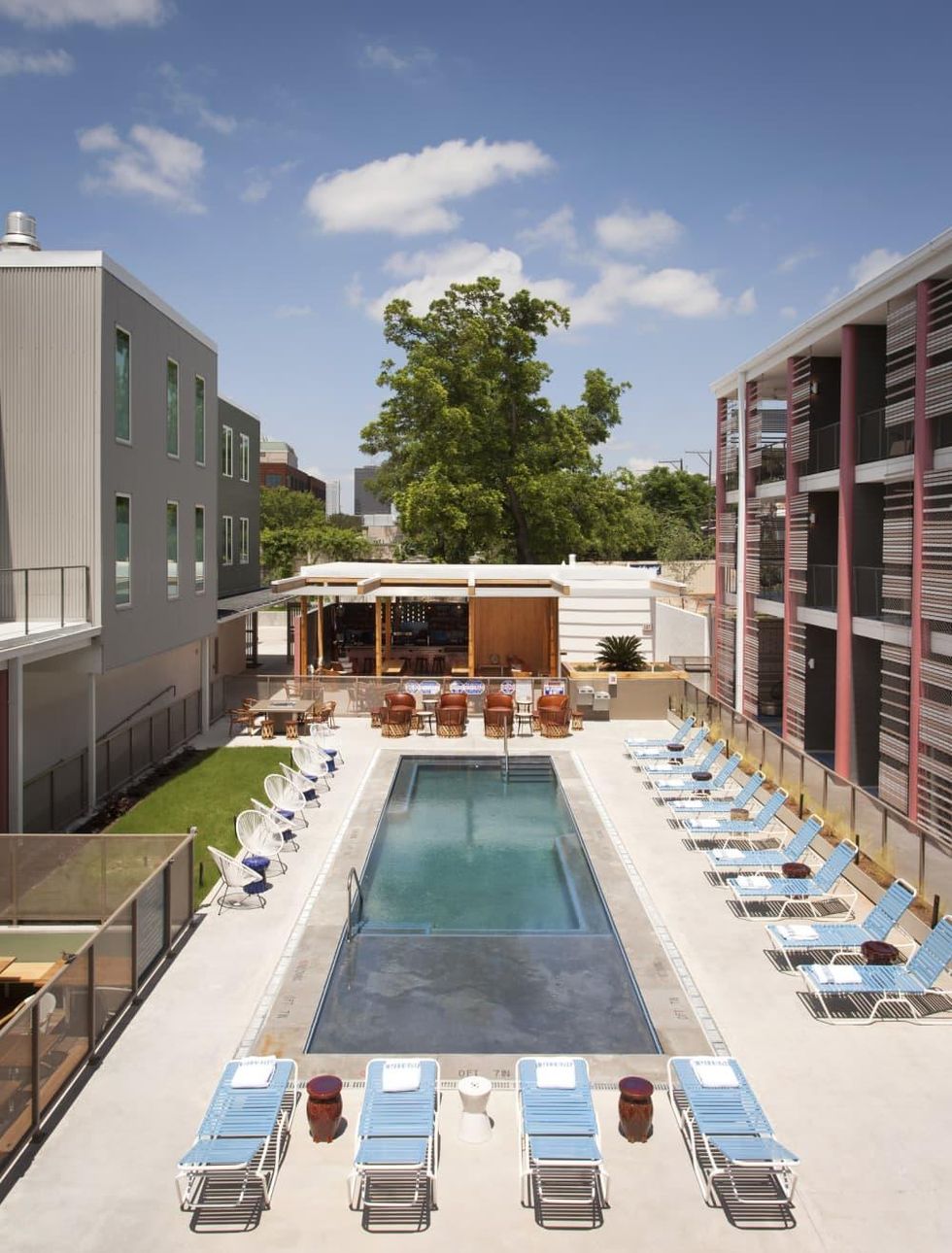 East Austin Hotel pool