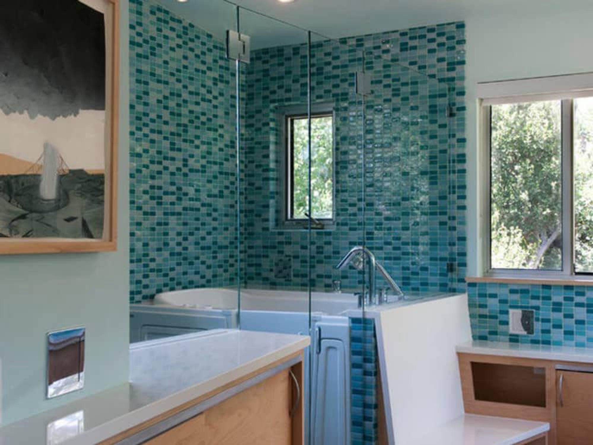 East Austin house home Houzz universal design