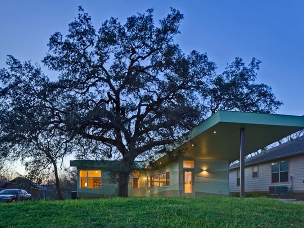 East Austin house home Houzz universal design