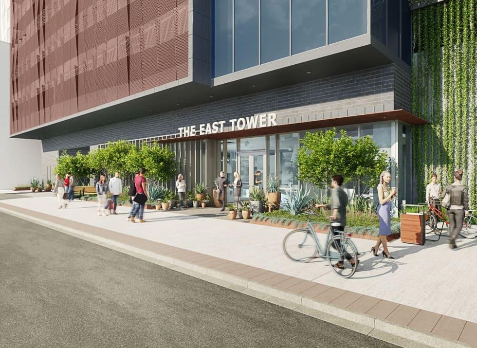 East Tower rendering