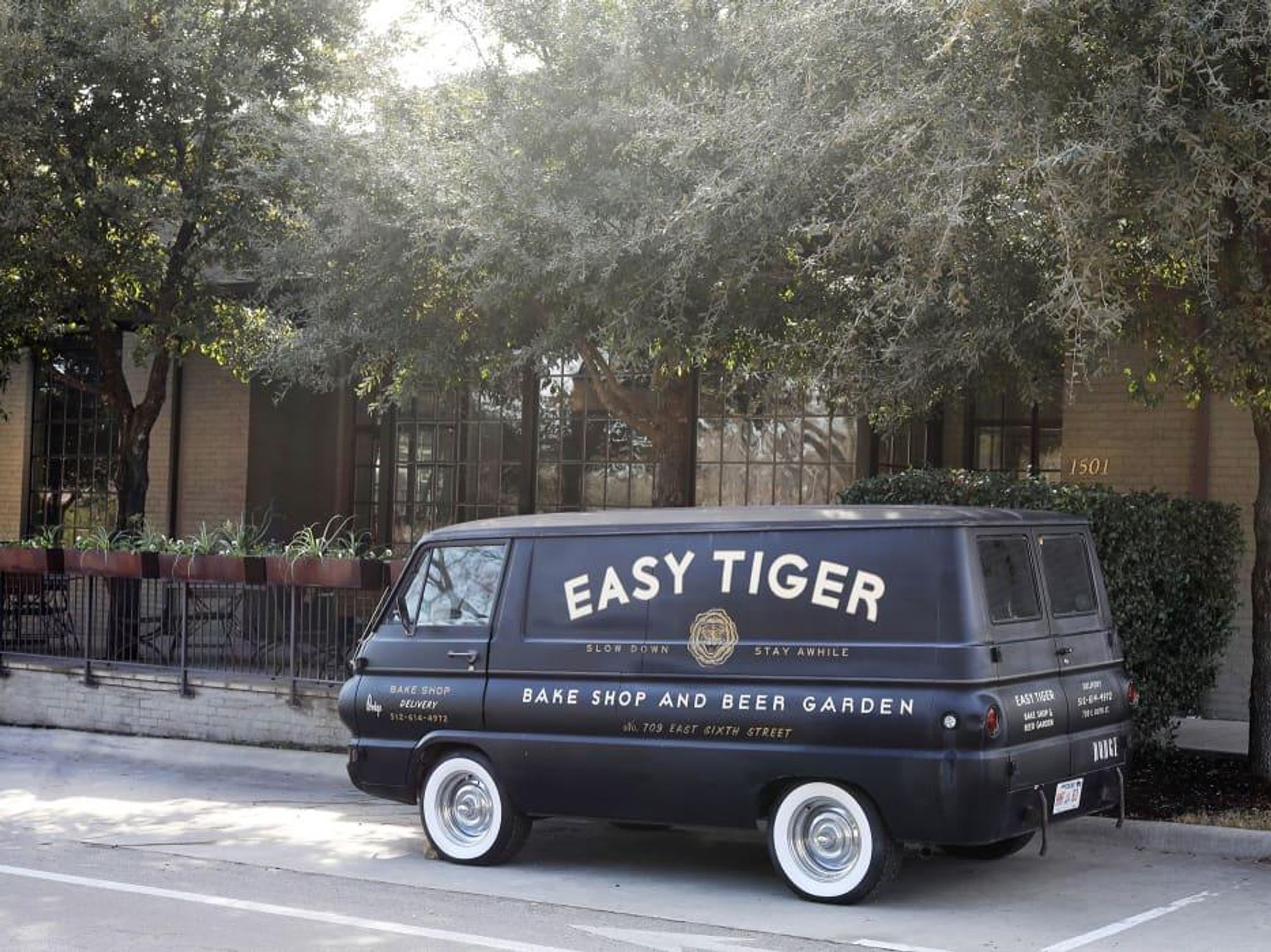 Easy Tiger van seventh street east austin location