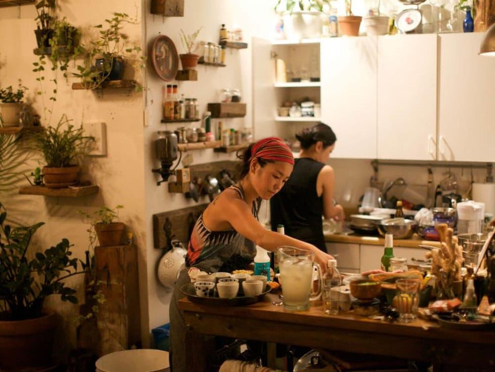 EatWith Supper Club - chef preparing meal