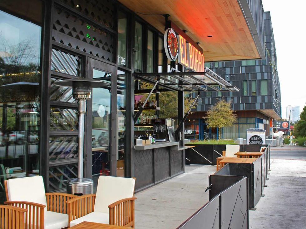 El Burro Tex Mex and Bar restaurant patio