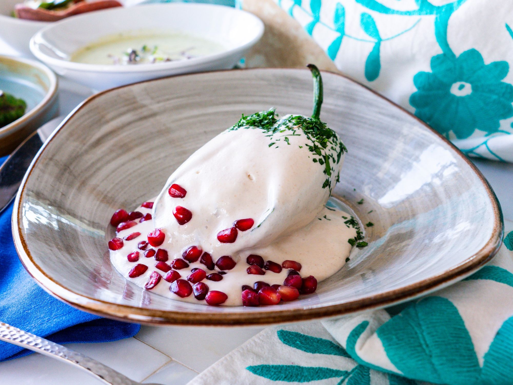 El Naranjo Chile en Nogada