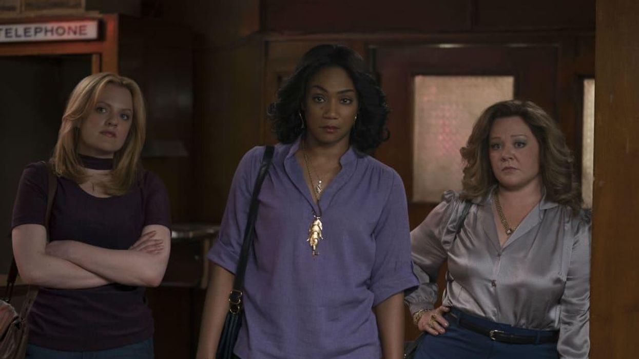 Elisabeth Moss, Tiffany Haddish, and Melissa McCarthy in The Kitchen