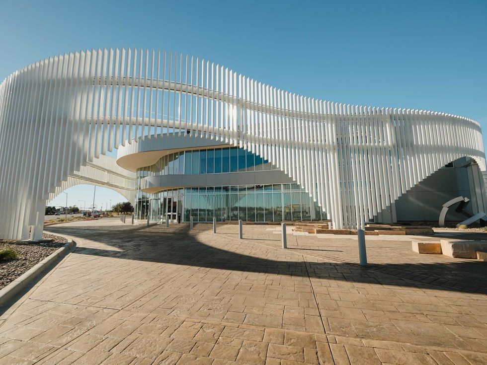 Ellen Noel Art Museum, Odessa, new facade.