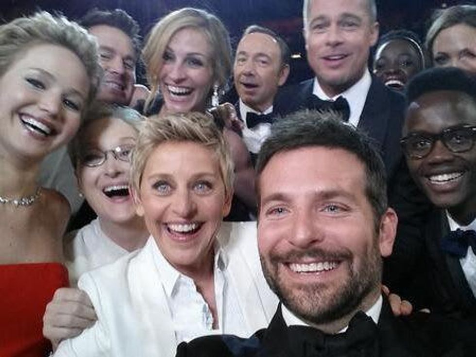 Ellen's Oscar selfie