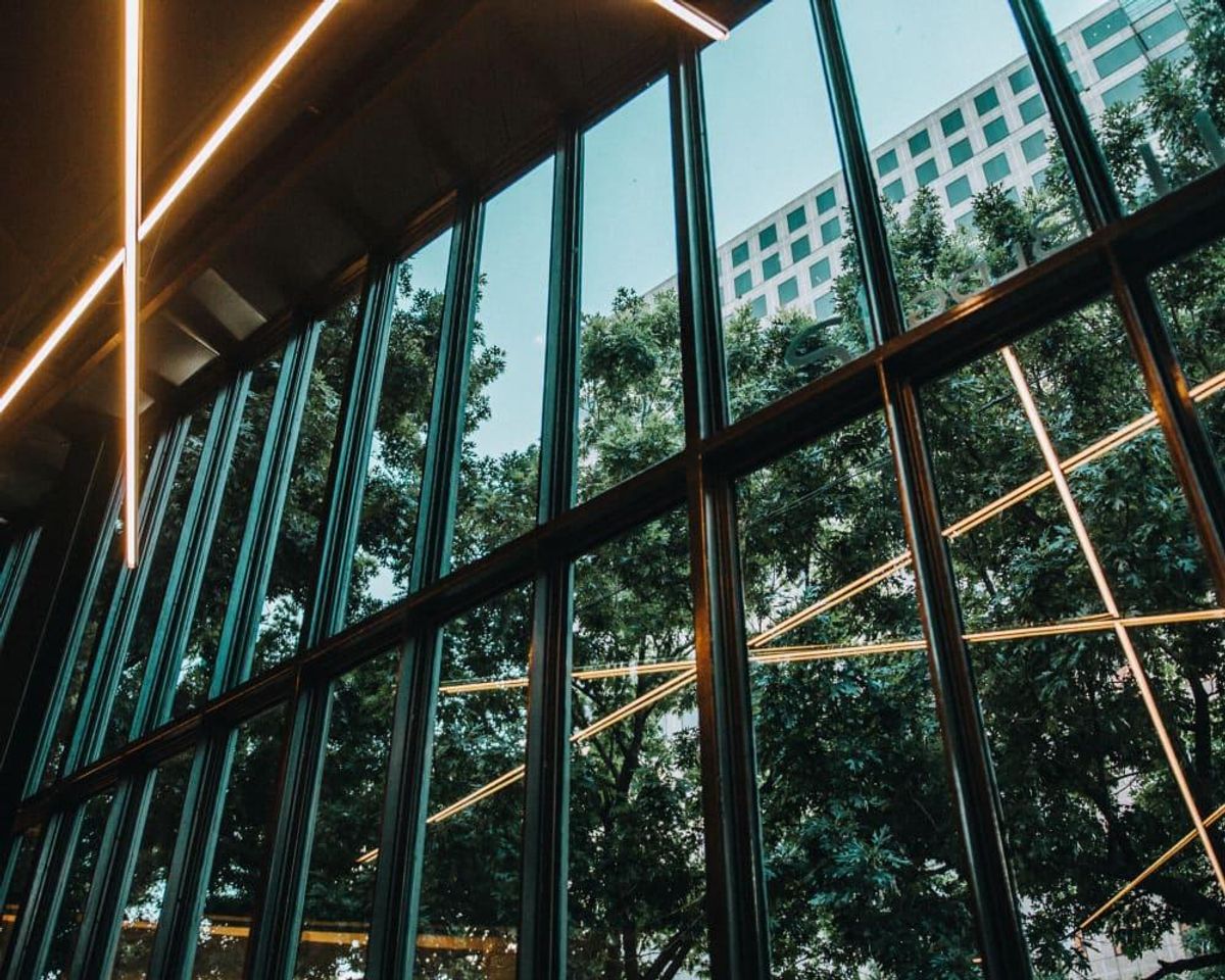 The custom fixtures were made by Warbach Lighting and Design