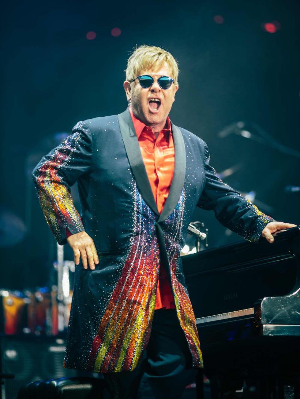 Elton John at Circuit of the Americas F1 Weekend