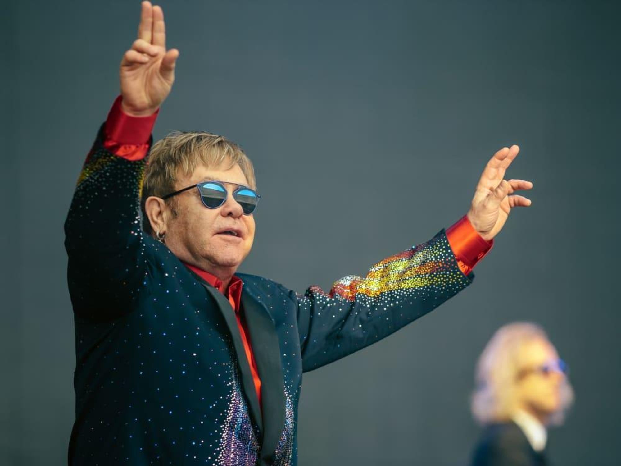Elton John at Circuit of the Americas F1 Weekend