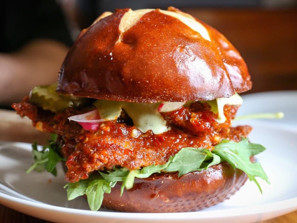 Emily Brooklyn chicken sandwich