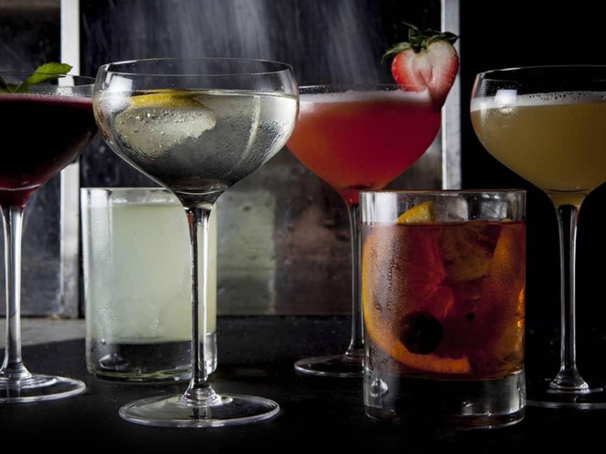 Employees Only New York City bar cocktail drink lineup