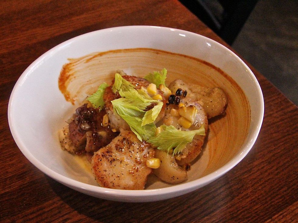 Erica Beneke Scallop Dish Max's Wine Dive