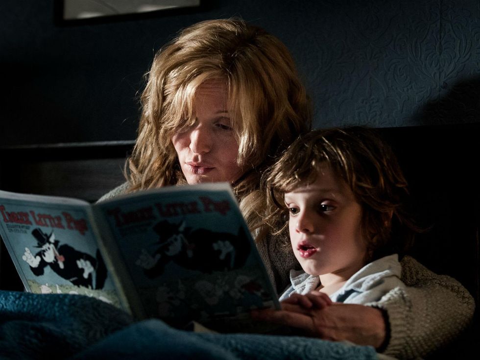 Essie Davis and Noah Wiseman in The Babadook
