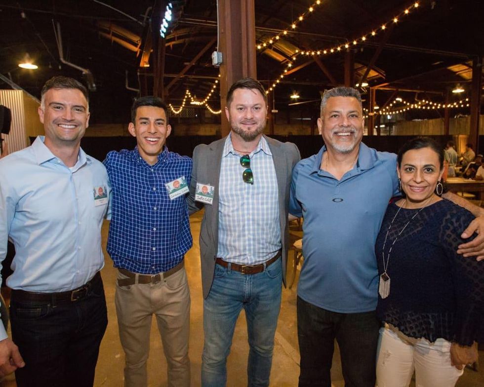 Explore Austin Host Committee Amanda Oudt with Melissa Breunig