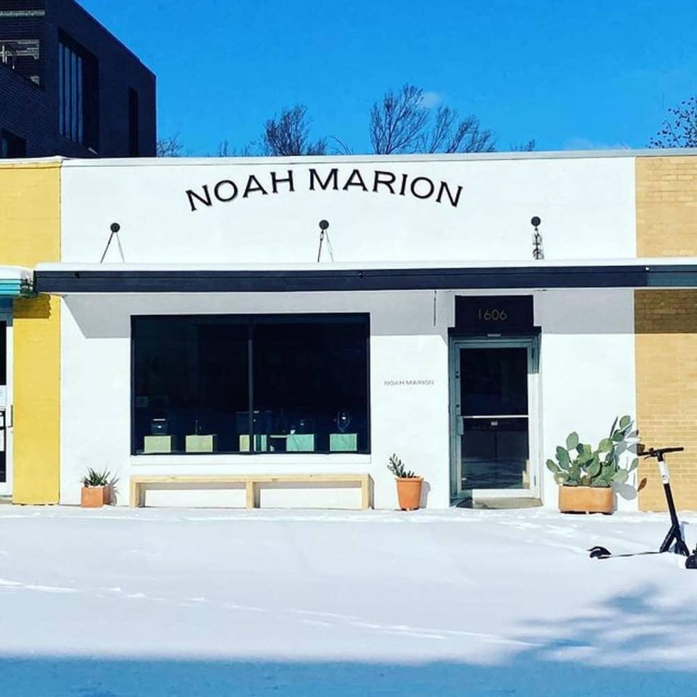 exterior of new Noah Marion shop on S. Congress Austin