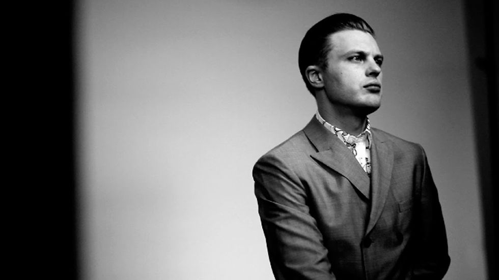 Boardwalk Empire star Michael Pitt cleans up for Prada's latest retro campaign