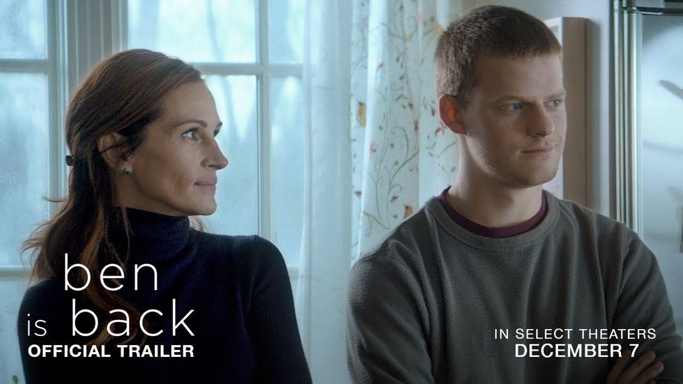 Julia Roberts and Lucas Hedges confront addiction in spectacular drama Ben is Back