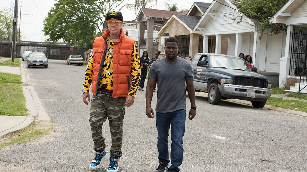 Will Ferrell and Kevin Hart sort of save Get Hard from itself