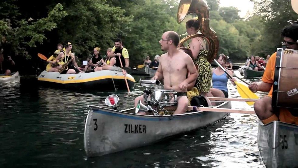 Minor Mishap Marching Band goes 'off the map,' bringing musical experiences topublic spaces