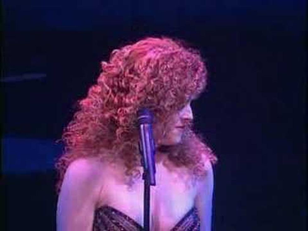 "Broadway Baby" Bernadette Peters replaces Johnny Mathis for ZACH's TopferTheatre opening gala