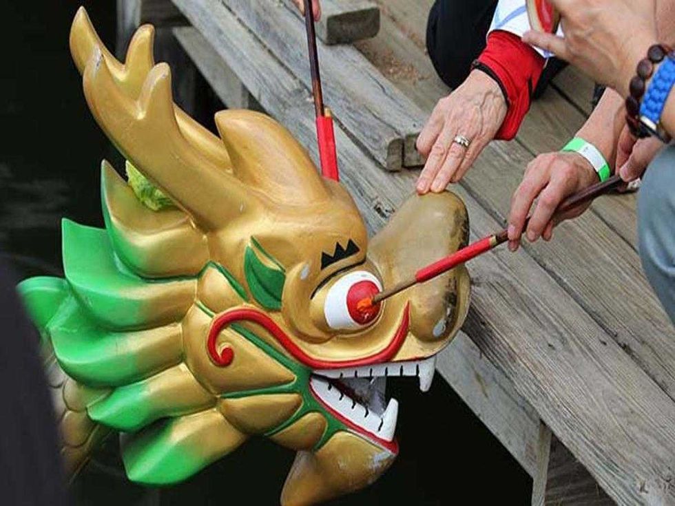 Eye Painting Ceremony