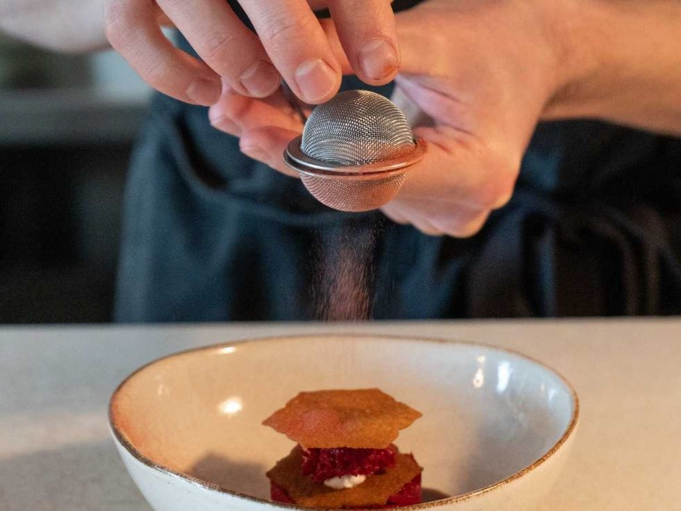 Fabrik beet mille feuille