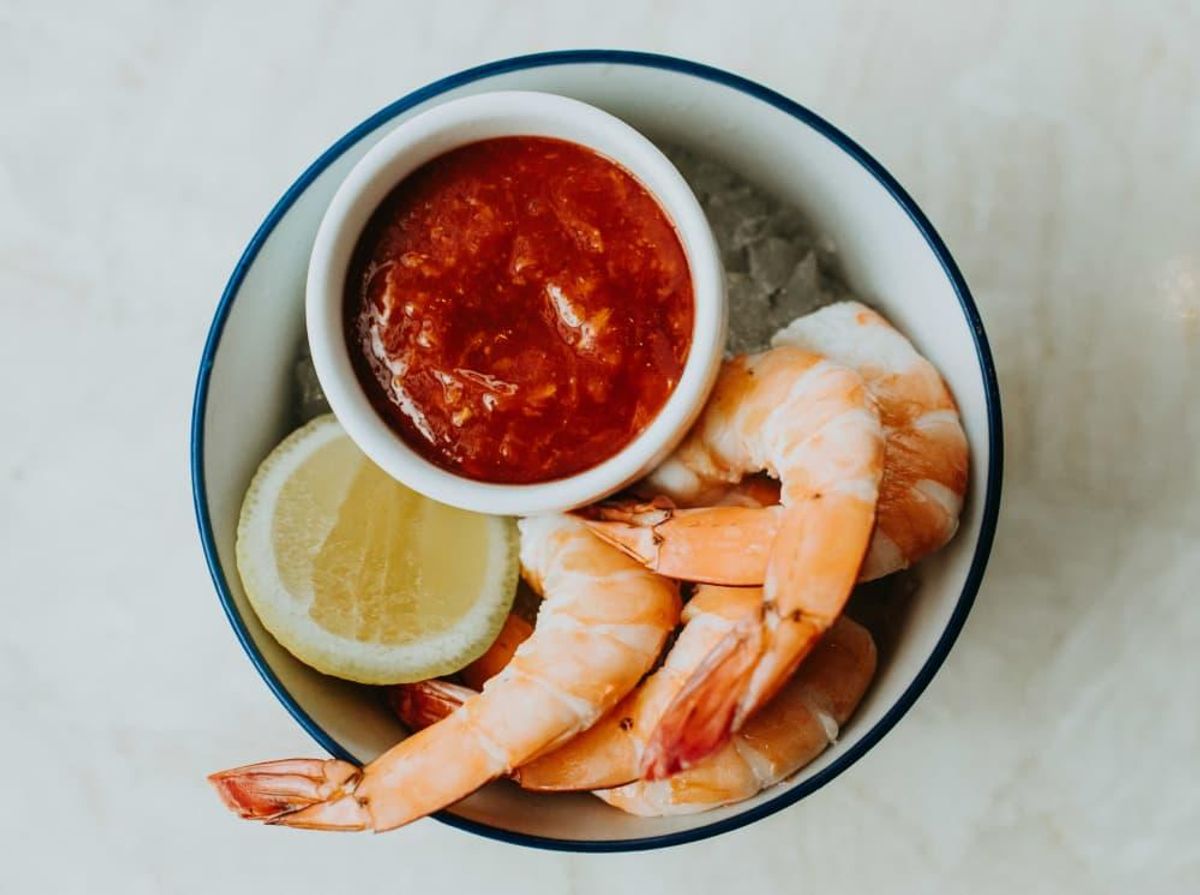 A simple shrimp cocktail from the raw bar. CultureMap Austin