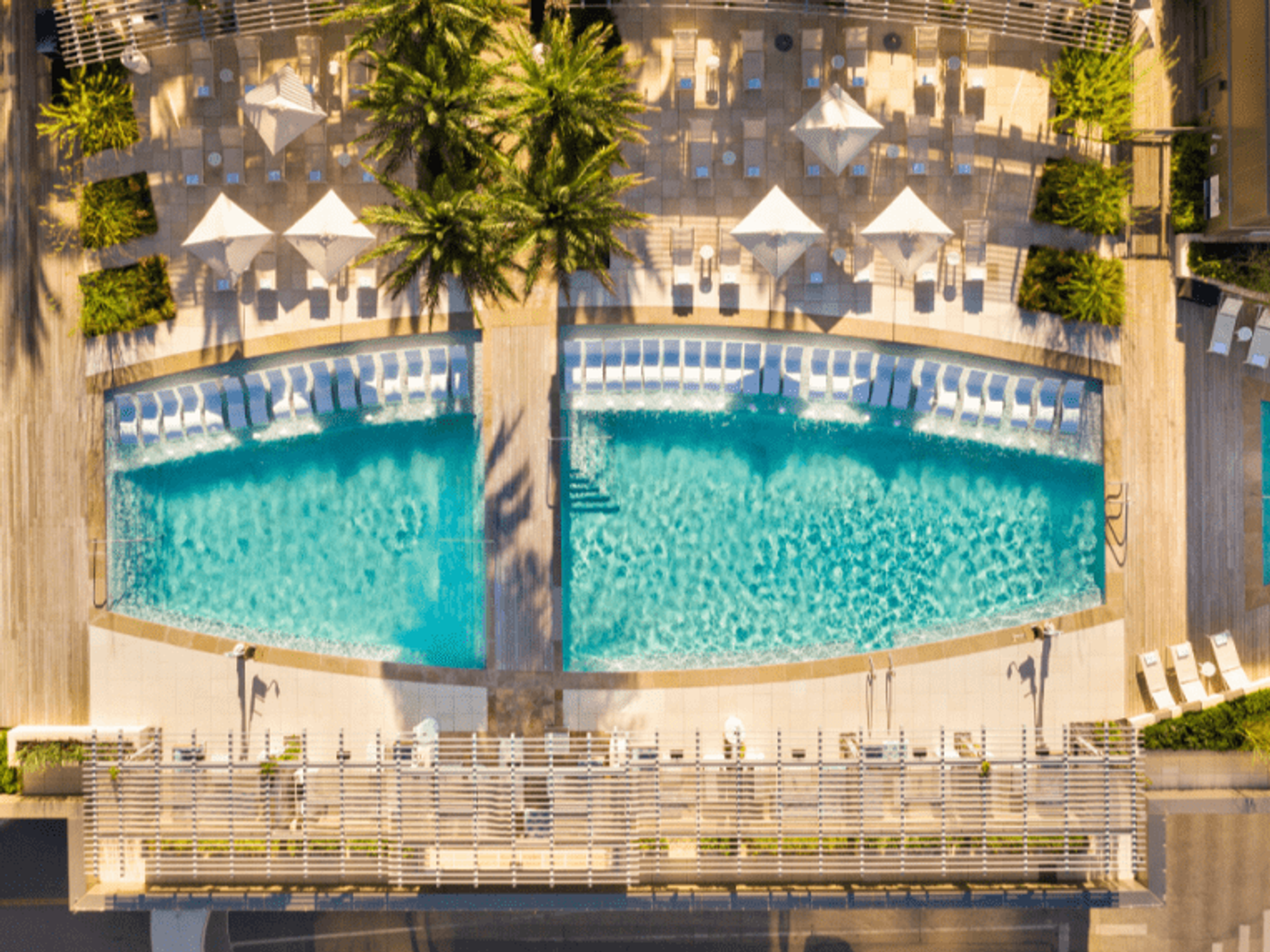 Fairmont Hotel Austin pool