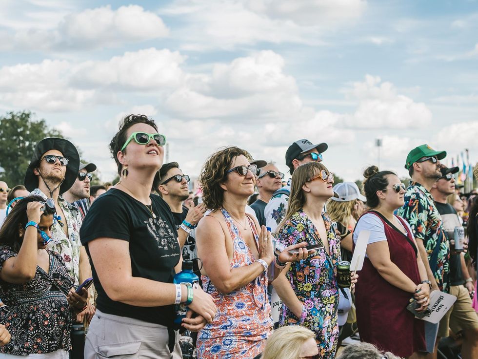 Fans at Austin City Limits Festival.