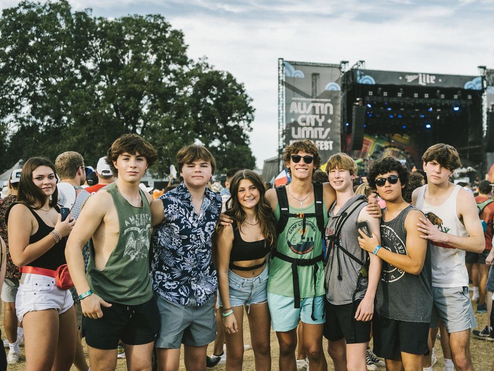 Fans at Austin City Limits Festival.