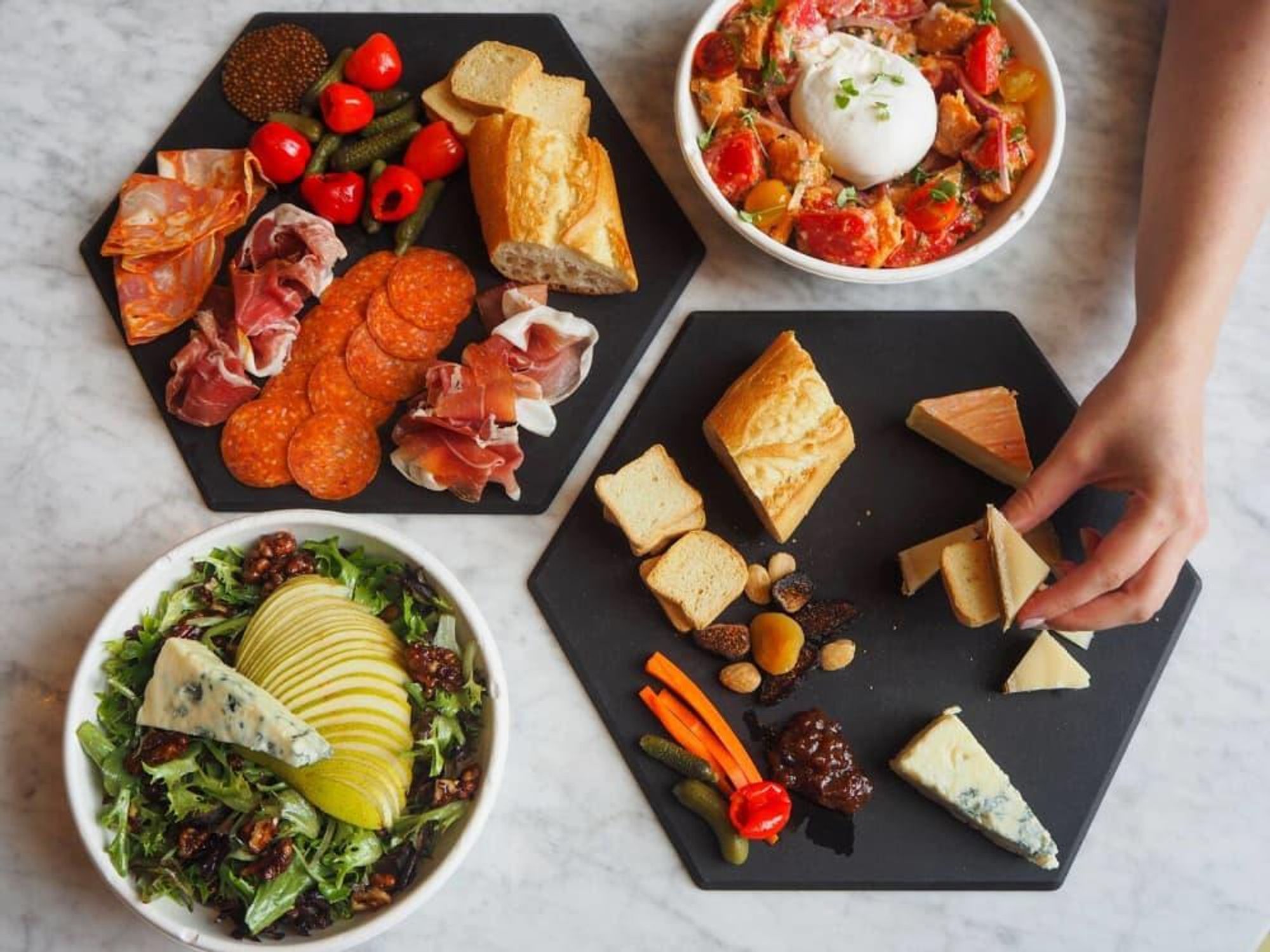 Fareground Antonelli's cheese shop board