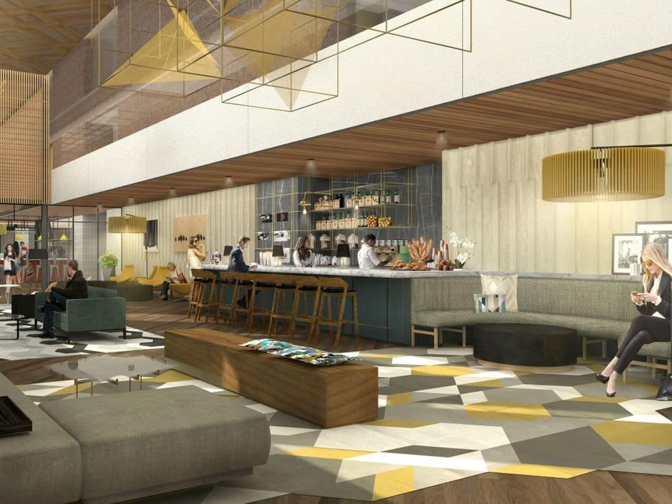 Fareground lobby rendering