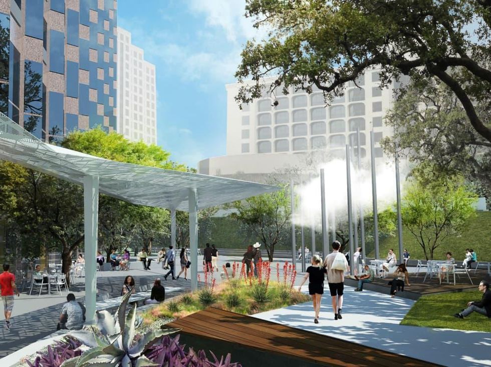 Fareground park rendering