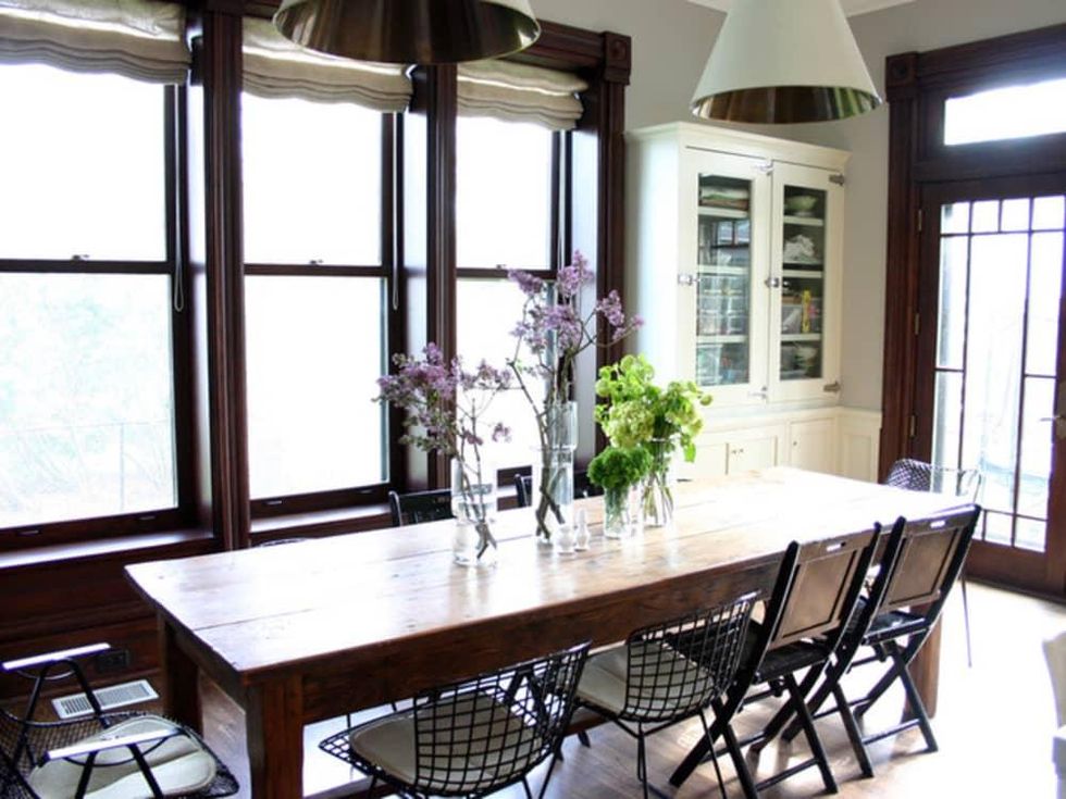 Farmhouse dining table Houzz