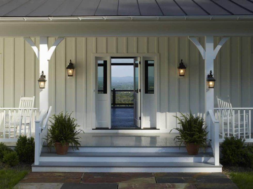 Farmhouse front door Houzz