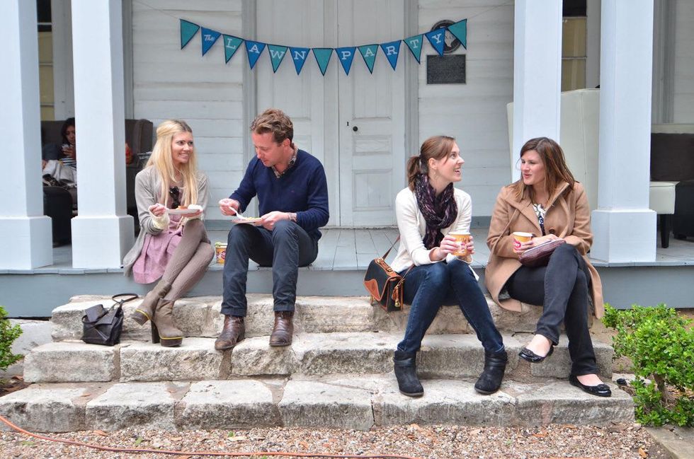 Fashion-forward Austinites flocked to the French Legation Museum for Tribeza's annual Lawn Party