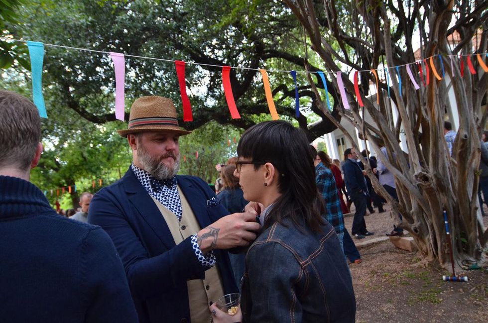 Fashion-forward Austinites flocked to the French Legation Museum for Tribeza's annual Lawn Party