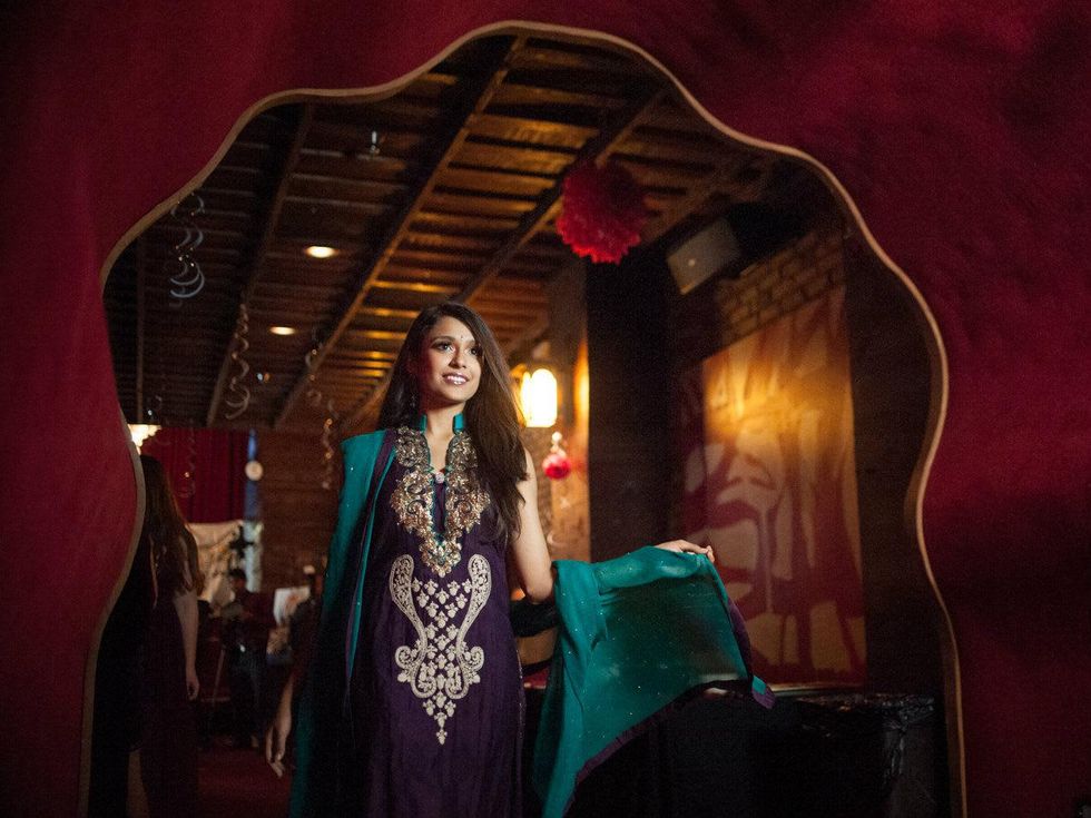 Fashion show at Bollywood Ball