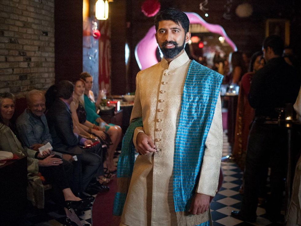 Fashion show at Bollywood Ball