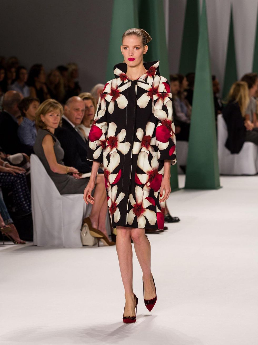 Fashion Week spring 2015 Carolina Herrera floral